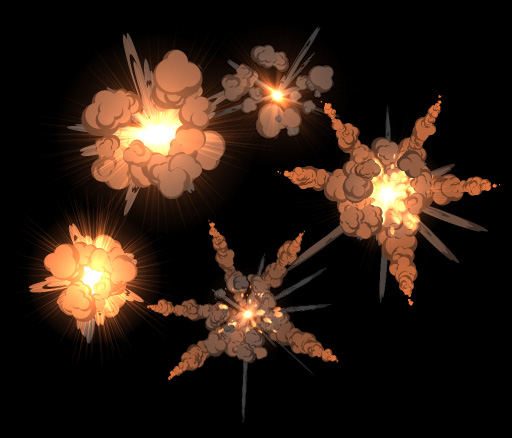 Toon Explosions in TimelineFX and Monkey 2